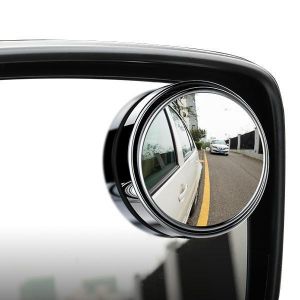  Msb store מוצרי pipo  Car Vehicle Blind Spot Mirror Rear View Mirrors HD Convex Glass 360 Degree View Adjustable Mirror
