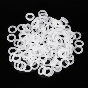 150pcs White Rubber O-Ring For Cherry MX Switch Mechanical Keyboard