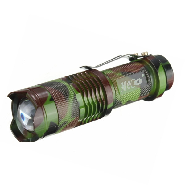  Msb store מוצרי pipo  MECO Q5 500LM Multicolor Zoomable Mini LED Flashlight 14500/AA